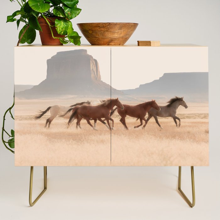 Southwest Horses Credenza Gallery Image 1