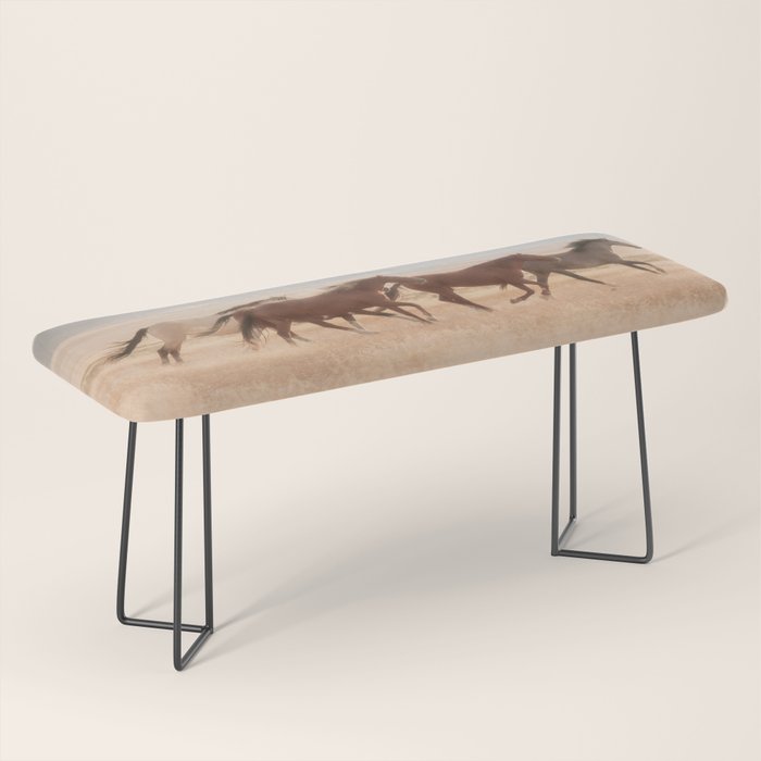 Southwest Horses Bench Gallery Image 1