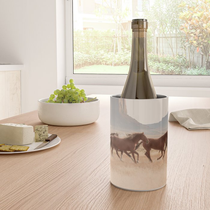 Southwest Horses Wine Chiller Gallery Image 4
