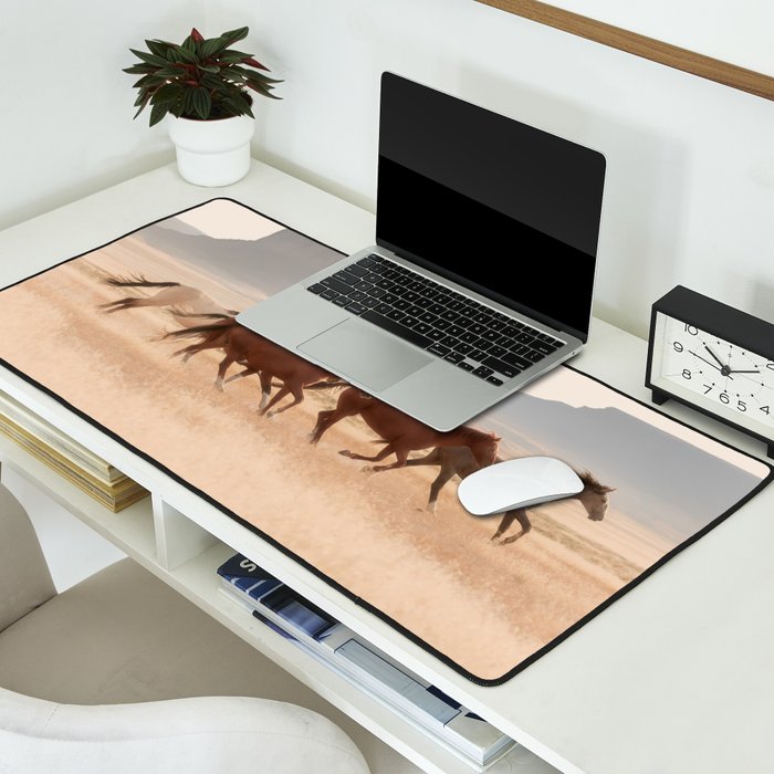 Southwest Horses Desk Mat Gallery Image 2