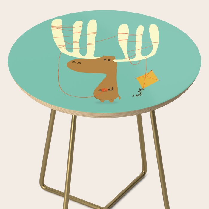 A moose ing Side Table Gallery Image 2