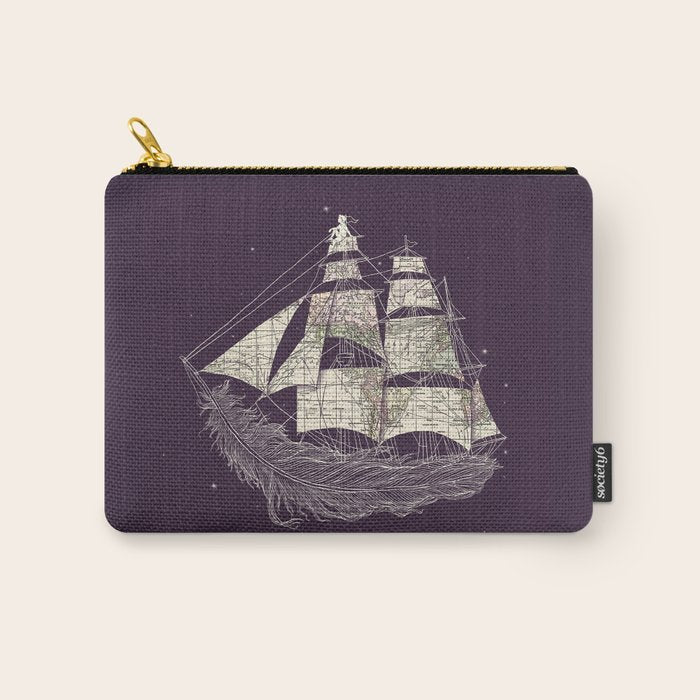 Wherever the wind blows Carry All Pouch Gallery Image 1