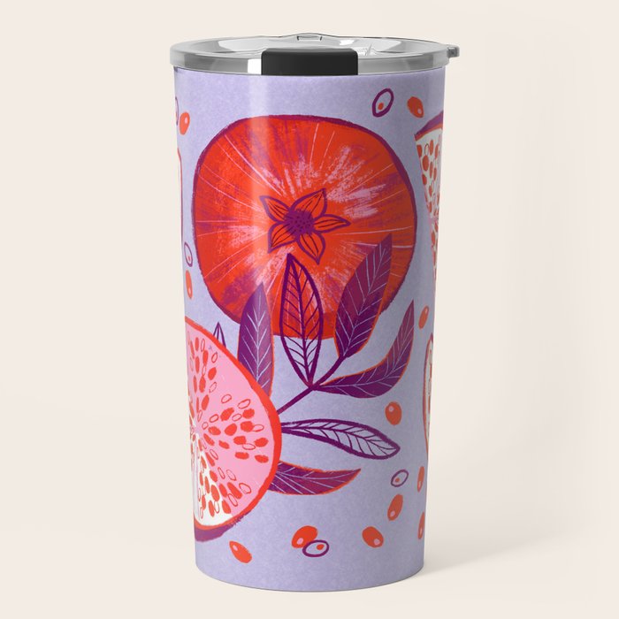 Pomegranate Fruit Still Life Travel Mug Gallery Image 1