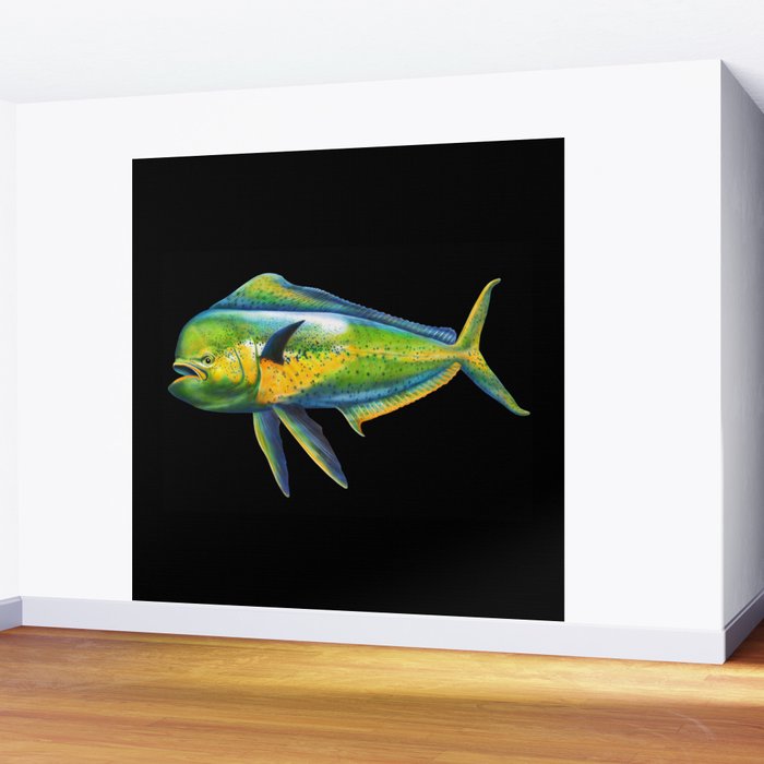 Mahi Mahi Wall Mural Gallery Image 2