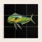 Mahi Mahi Wood Wall Art Gallery Image 1