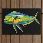 Mahi Mahi Outdoor Rug Gallery Image 1