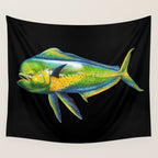 Mahi Mahi Wall Tapestry Gallery Image 4