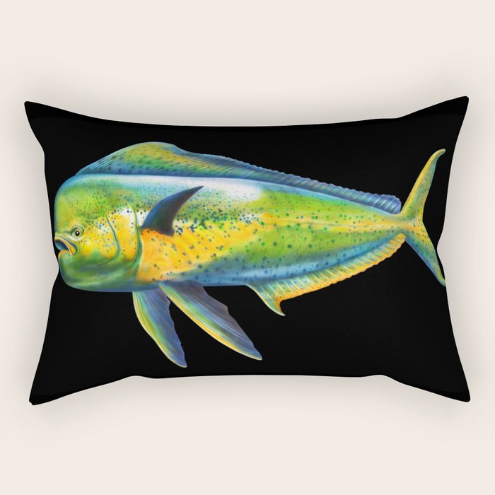 Mahi Mahi Rectangular Pillow Gallery Image 1