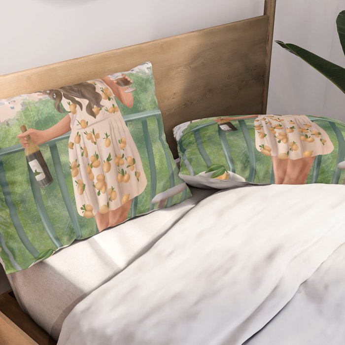 Amalfi Reverie Pillow Sham Gallery Image 2
