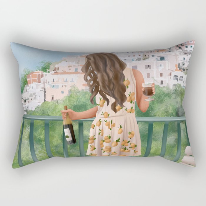 Amalfi Reverie Rectangular Pillow Gallery Image 1