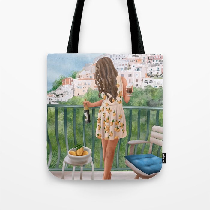 Amalfi Reverie Tote Bag Gallery Image 1
