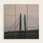 Tilikum Crossing Wood Wall Art Gallery Image 1