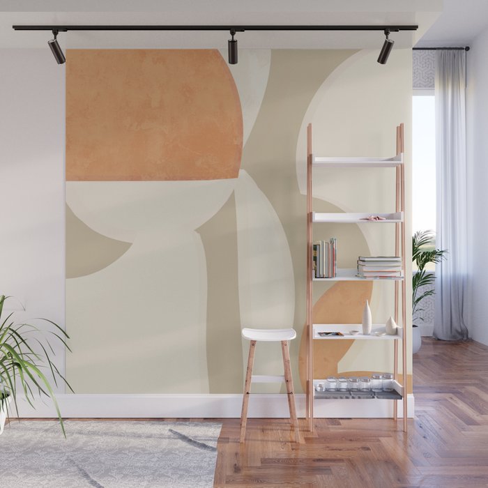 Minimal Abstraction 2 Wall Mural Gallery Image 1