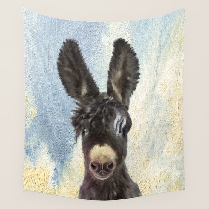 Donkey Wall Tapestry Gallery Image 1