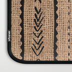 Burlap Mud Cloth Pattern  Laptop Sleeve Gallery Image 3
