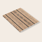 Burlap Mud Cloth Pattern  Notebook Gallery Image 2