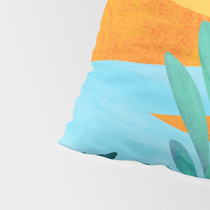 Summer Mountains Landscape Series Pillow Sham Gallery Image 4