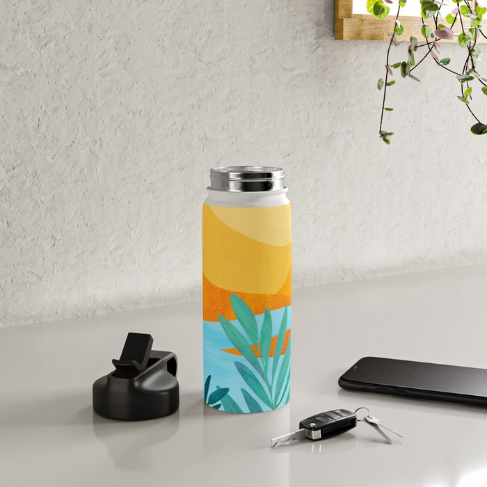 Summer Mountains Landscape Series Water Bottle Gallery Image 4