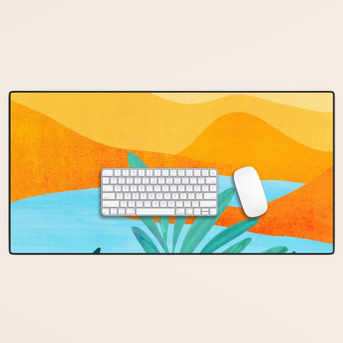 Summer Mountains Landscape Series Desk Mat Gallery Image 1