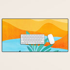 Summer Mountains Landscape Series Desk Mat Gallery Image 1