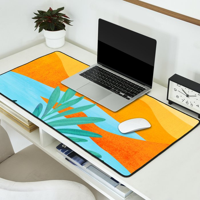 Summer Mountains Landscape Series Desk Mat Gallery Image 2