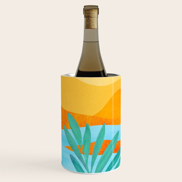 Summer Mountains Landscape Series Wine Chiller Gallery Image 1