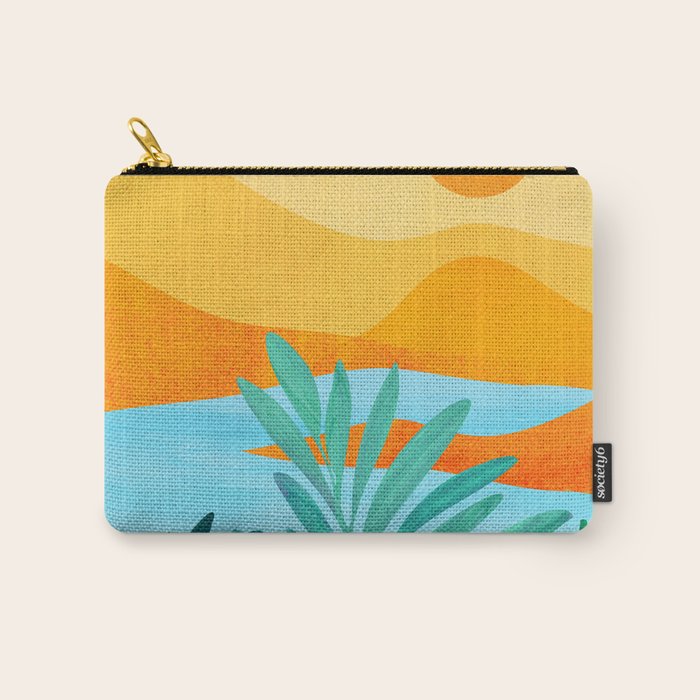 Summer Mountains Landscape Series Carry All Pouch Gallery Image 1