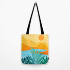 Summer Mountains Landscape Series Tote Bag Gallery Image 2