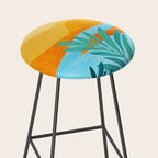 Summer Mountains Landscape Series Stool Gallery Image 2