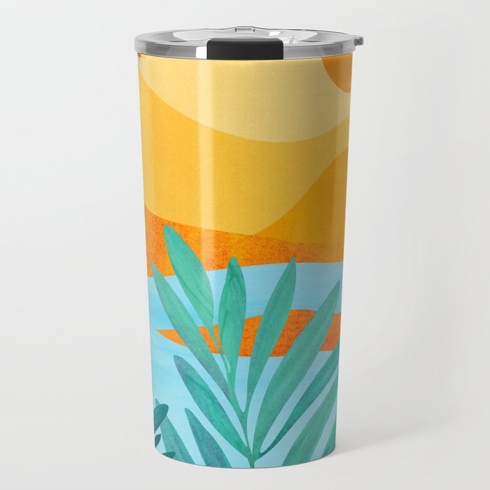 Summer Mountains Landscape Series Travel Mug Gallery Image 1