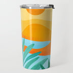 Summer Mountains Landscape Series Travel Mug Gallery Image 2