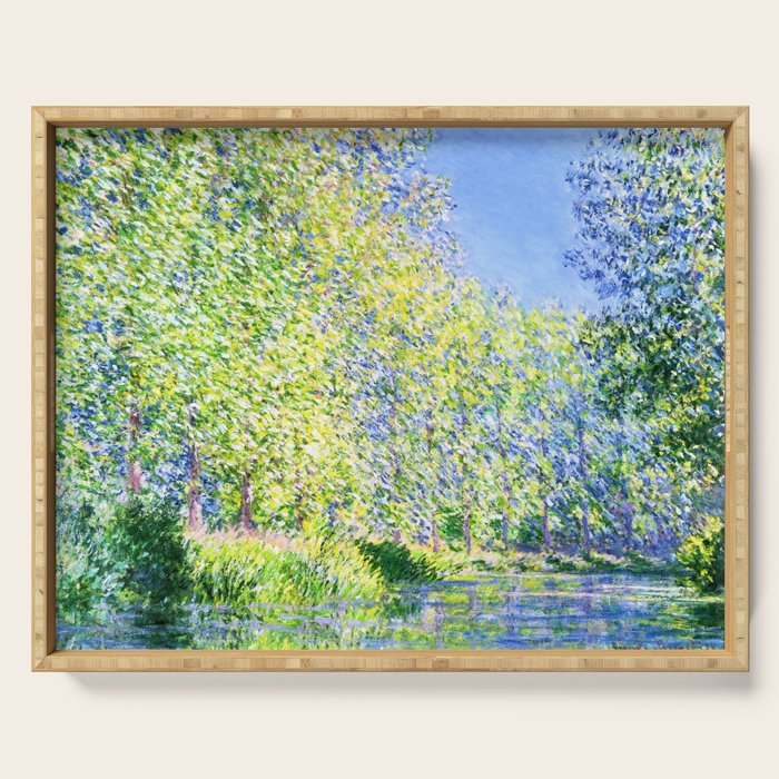 Monet: Bend in the River Epte Serving Tray Gallery Image 1