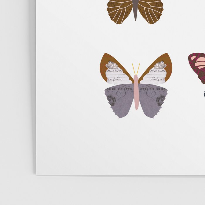 Pink Butterflies Poster Gallery Image 3