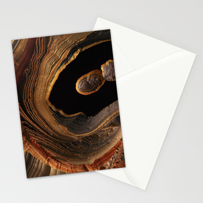 Tiger's Eye Canyon Stationery Card Gallery Image 2