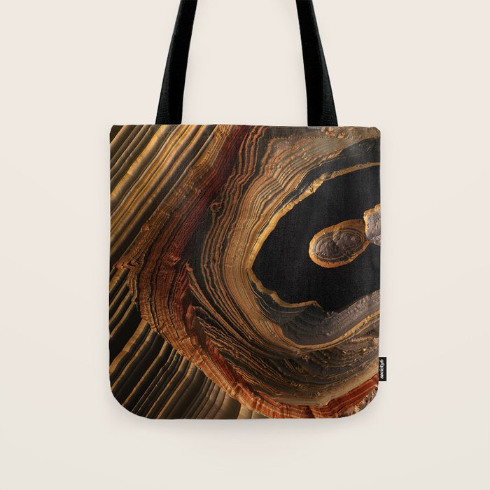 Tiger's Eye Canyon Tote Bag Gallery Image 1