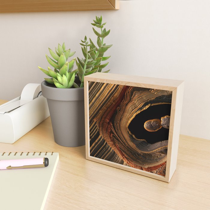 Tiger's Eye Canyon Mini Art Print Gallery Image 2