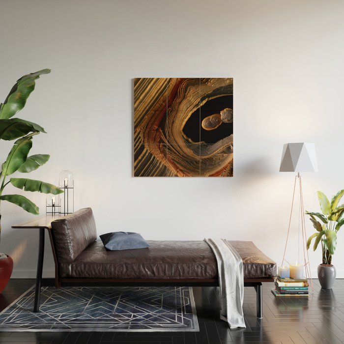 Tiger's Eye Canyon Wood Wall Art Gallery Image 2