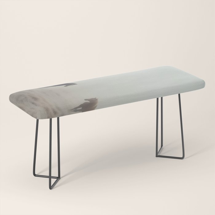 Horses in the Mist I Bench Gallery Image 1