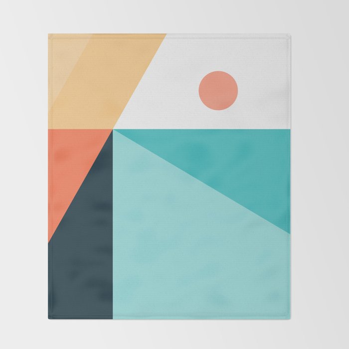 Geometric 1711 Throw Blanket Gallery Image 2