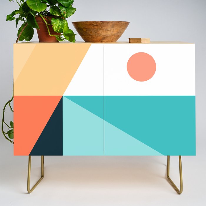 Geometric 1711 Credenza Gallery Image 1