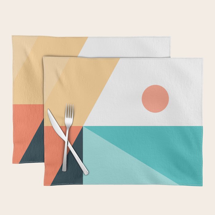 Geometric 1711 Placemat Gallery Image 1