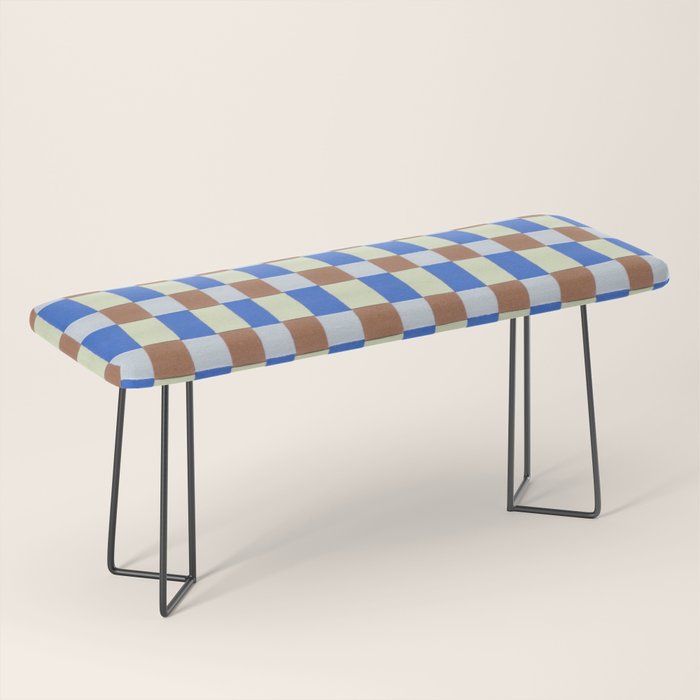 Paper Weaving Pattern #1 Bench Gallery Image 1