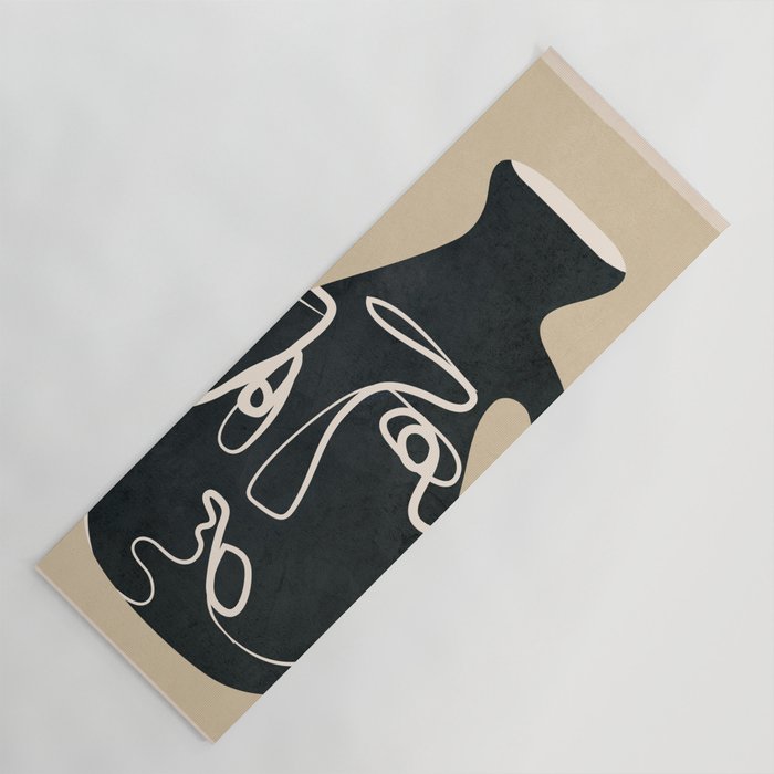 Abstract Vase 5 Yoga Mat Gallery Image 1