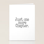Just one more chapter Stationery Card Gallery Image 2