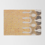 Gustav Klimt - Choir of Angels (Chor Der Paradiesengel) Rug Gallery Image 2