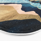 Midnight Ocean Bath Mat Gallery Image 3