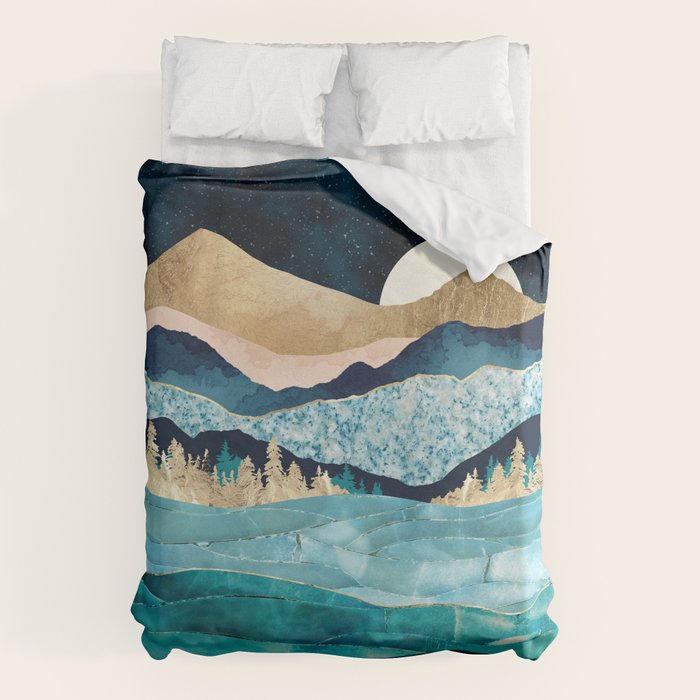 Midnight Ocean Duvet Cover Gallery Image 1