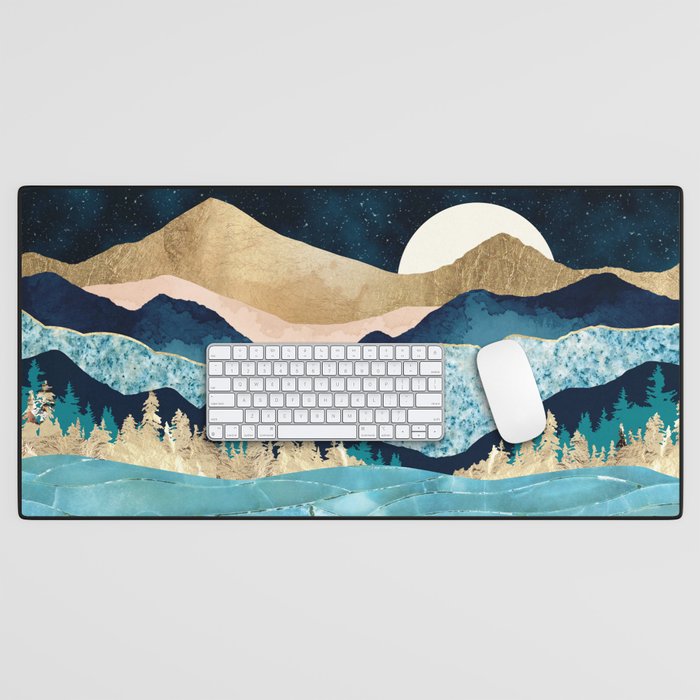 Midnight Ocean Desk Mat Gallery Image 1