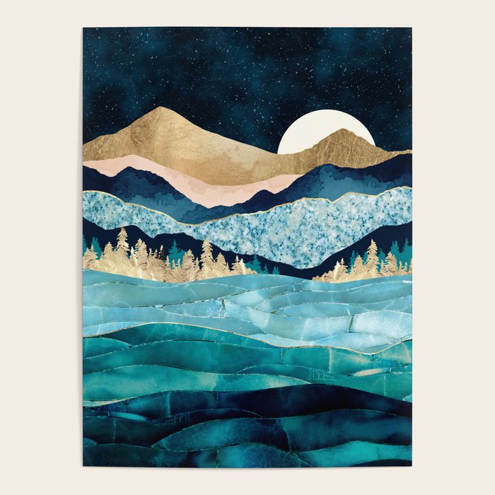Midnight Ocean Poster Gallery Image 1