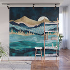 Midnight Ocean Wall Mural Gallery Image 1